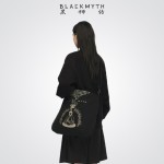 Black Myth Wukong Prints Black Canvas Bag